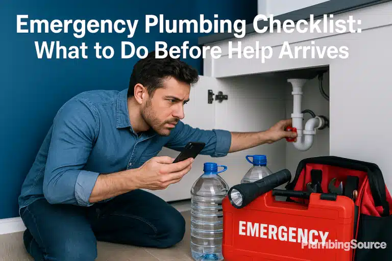 Emergency Plumbing Checklist: What to Do Before Help Arrives